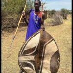 Simon Pegg Instagram - Last year, I was lucky enough to visit the Masai village of Olchurai, in Kenya. I met an incredible community of people, working hard to do the very best they can for their children, particularly the young women, who are frequently married off early, or subject to female genital mutilation (FGM). I met a University educated Masai Warrior by the name of Andrew Ole Nkongoni (pictured) who had returned to his village after graduating to help secure a better future for the Olchuari children. I was blown away by Andrew’s commitment to his people and asked if I could do anything to help. Together we came up with Bridge of Hope, a highly focused fundraising effort, directly enhancing the lives of the boys and girls of Olchuari. Any money you are kind enough to donate, will go directly to the children, their protection and education. Head to the link in my bio find out more and follow @bridge_of_hope_kenya to see exactly where your donations are going. ❤️❤️❤️