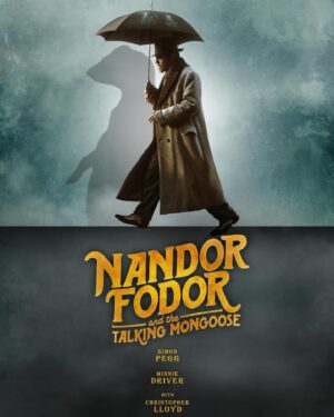 Simon Pegg Instagram - Haven’t been able to post about this while industrial action was ongoing but as luck would have it, it’s just landed on @amazonprime in the UK, in time for the resolution of the strike and weekend viewing. So if you like strange things, check out Nandor Fodor and the Talking Mongoose. 

Posters by @mistersamshearon 

@soaringsigal @driverminnie @mrchristopherlloyd @timdownie1 @ruthie_connell @gary_ramsey_beadle @jessicalbalmer @neilhimself