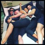 Simon Pegg Instagram – What happens on the Star Trek Beyond press tour, stays on the Star Trek Beyond press tour. Flying to China with my Starfleet fam in 2016. ❤️🖖🏻