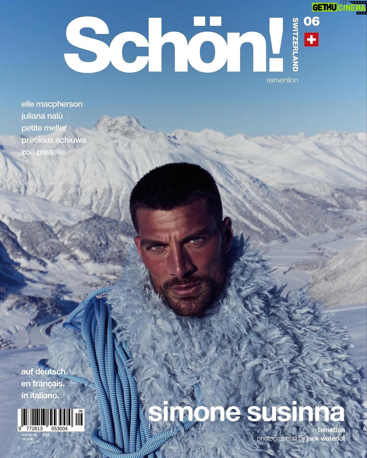 Simone Susinna Instagram - ‘’THE ALPINIST’’ ❄️ Let me start the year with this amazing cover. Thanks to the whole team: photography. @jackwaterlotstudio editor in chief. @odyssia6 deputy editor. @knoops
creative director stylist. @gio.a.b model. @susinnasimone make up. @jasminbergermakeup photography assistant. @alecwinnn fashion assistants. @rebblai, @nicola_destro production. @ilikeibizaproductions