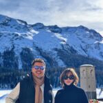 Sissy Prescillia Instagram - Pak, Bapak tau ngga kalo puncak tertinggi di pegunungan alpen Swiss itu adalah Monte Rosa yang tingginya 4.634 meter di perbatasan Swiss-Italia. Nah foto gunung dibelakang kita itu bukan Monte Rosa, ngga tau deh namanya apaan, cuma bagus aja buat saya ajak bapak foto bareng 🧚🏼‍♀️ Terima kasih ya pak udah ajak saya jalan jalan lagi liat gunung salju di Swiss, gunungnya bagus dan banyak banget kaya jadwal bapak, semoga cinta kita sekokoh gunung gunung itu ya pak.. Amin 🥶🤍