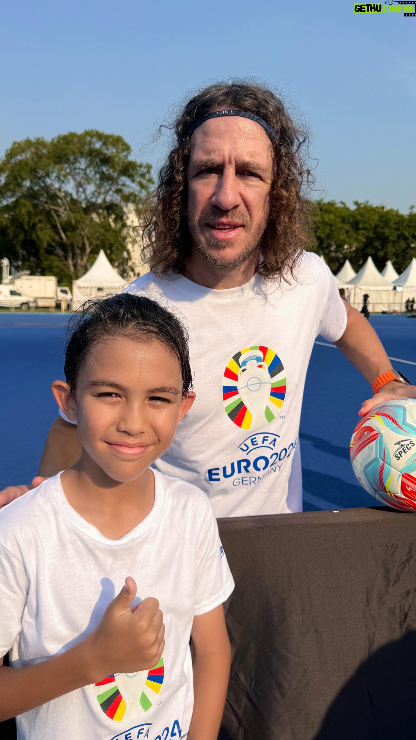 Sissy Prescillia Instagram - I agree, it’s a new steps in another experience for you to become a great football player like them, Mayk! ⚽️🤘🏼 Bravo!!! Thank you @rctisports and Ibu @irmaragasti for this great experience for Mayka!!✨ #roadtoeuro2024