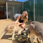 Sissy Sheridan Instagram - i have such a strong love and passion for animals and their well being - volunteering at the non-profit animal sanctuary @animaltracksinc was such an incredible experience i wanted to share. ft. my new bff boo 🐵