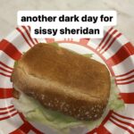 Sissy Sheridan Instagram - sissy’s sandwich recipe: 🥪 2 Slices of toasted white bread Mayo and Honey mustard 2 Turkey slices 1 Provolone cheese slice Lettuce Banana Peppers Lays Potato Chips