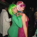 Sissy Sheridan Instagram - MARDI PARTY!!!!!! ft. cosmo & wanda 🩷💚🩷💚