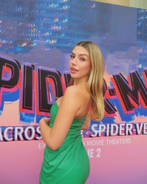 Sissy Sheridan Instagram - Spider-Man Across The Spider-Verse world premiere last night🕷️