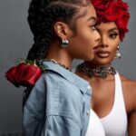 Skai Jackson Instagram - @deeper.than.hair.magazine Vol6. AVAILABLE NOW at deeperthanhair.com🌹✨️❤️‍🔥 Cover story ‘In Full Bloom’ by: @iamashleydunn Photos: @aaronlacy Hair: @sosheargenius Hair assistant: @stylesbydavonte Makeup: @maddydollfacee Wardrobe: @wilfordlenov @stuspacela #DeeperThanHairMagazine