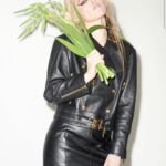 Sky Ferreira Instagram - More @interviewmag @melzy917 @nancysinatra Photographed by @ladislav_kyllar Styled by @victoriasekrier Makeup by @crystabelmakeup Hair @franziskapresche All clothing & accessories by @celine (The 4th photo. Lol. Dying/melting due to piles of leather vs heatwave)