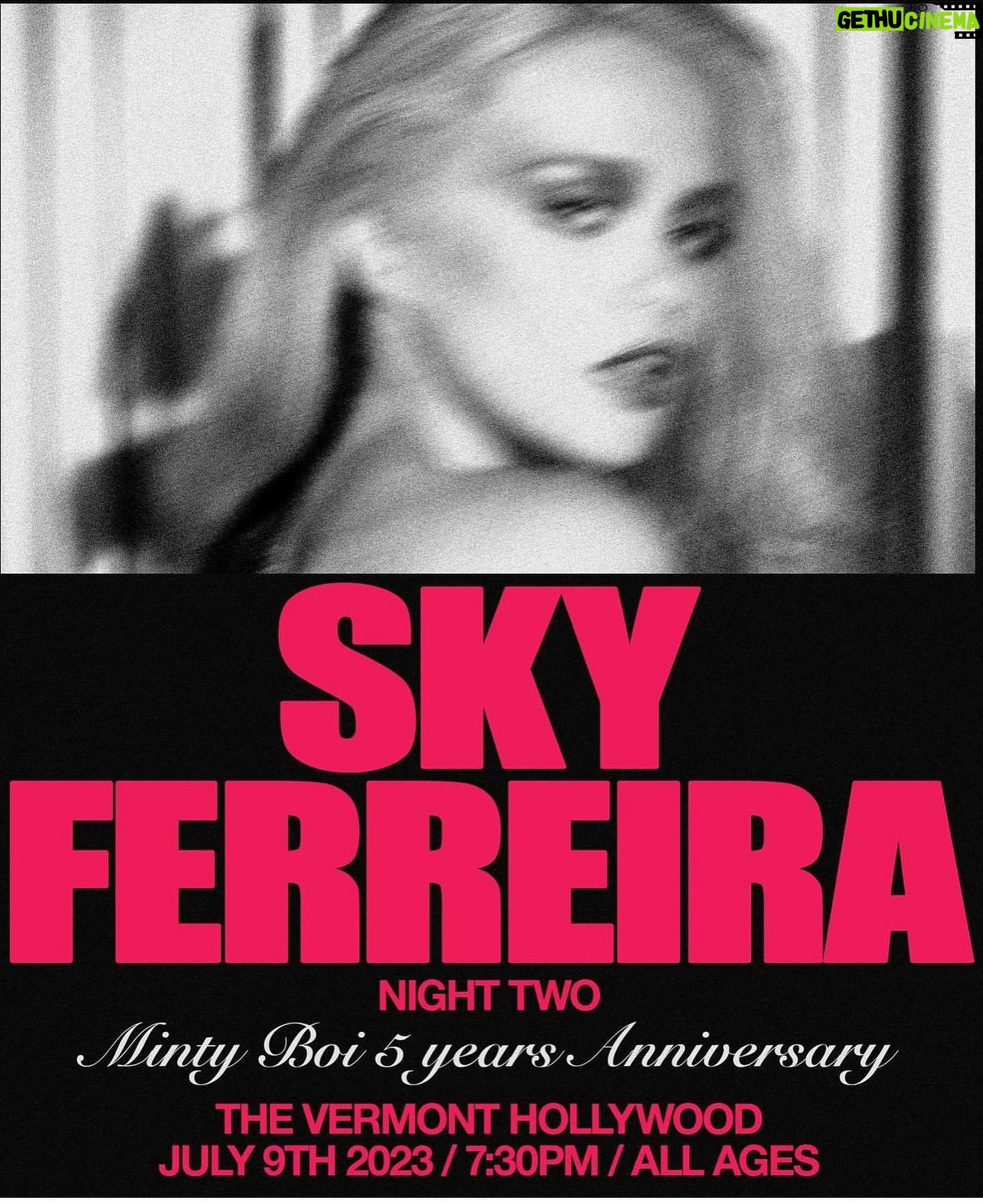Sky Ferreira Instagram - LA! I’ve added another show due to the first one selling out within the first day/presale etc. (I probably should have said something the day it happened😶🌫️) The ticket link is in my bio & on sale now . No presale website jam this time! I promise! Xoxox Sky