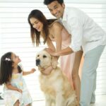 Smriti Khanna Instagram - After a journey filled with more challenges than we ever expected, we are overflowing with emotion as we make this beautiful announcement: Our family is growing! Our darling daughter Anayka is stepping up to the role of big sister, and our dog Lucas is about to become the best big brother. We’ve dreamed of this moment and fought through tough times to get here. Our hearts are full as we share our joy with you. Baby #2 is on the way, and we couldn’t be more excited to meet our newest love. Here’s to new adventures and endless love as a family of four... plus paws! September ‘24 it is! ✨👨‍👩‍👧🐶👶🤍