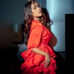 Sneha Gupta Instagram - Because a red dress can make even a shy demure girl feel like a powerful femme fatale 💥💥💥💥. 📸……. @areesz