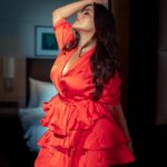 Sneha Gupta Instagram - Because a red dress can make even a shy demure girl feel like a powerful femme fatale 💥💥💥💥. 📸……. @areesz
