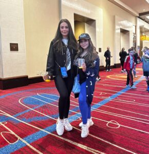 Snooki Instagram - CHEER IS LIFE 💙 Slowly teaching my boo the way of life 😅 @jwoww