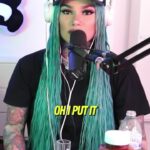 Snow Tha Product Instagram - Veronica the Psychic healer asks Snow Tha Product how long shes had her blue hair 😅 #bluehair #chakras #snowthaproduct #psychic