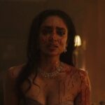 Sobhita Dhulipala Instagram - Maybe just me but women in cinema covered in blood hits different #MonkeyMan Images by @sharonedp the legend 🤠