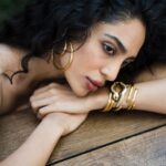 Sobhita Dhulipala Instagram - Noon Sun curly hair spicy lunch Portraits for nyt by @ga.briella 🌶️