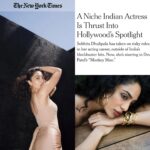 Sobhita Dhulipala Instagram - Honoured @nytimes 🙏🏽 Interview up on stories!