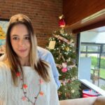 Sofía Niño de Rivera Instagram - Mi esposo no se quiere tomar una foto conmigo en Navidad. Feliz Navidad.