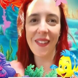 Sofía Niño de Rivera Instagram - Bajo el mar