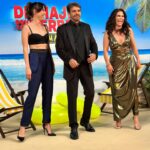 Sofía Niño de Rivera Instagram - Mi familia favorita. @ederbez no sale bien en la primera foto pero yo sí entonces ni modo. Y @danielsosafado tampoco en la última pero yo sí así que ni modo. #deviajeconlosderbez #primevideo