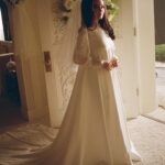 Sofia Coppola Instagram - Thank you Virginie Viard and Chanel for the beautiful wedding dress for Priscilla.