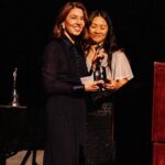 Sofia Coppola Instagram - Thank you to the Academy Museum for the Visionary Award. I’m so grateful to all my great collaborators who have helped me, like my subjects, to find a voice of my own. Thank you to Chloé Zhao for presenting me with the award last night.