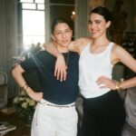 Sofia Coppola Instagram – Had a fun shoot with Margaret Qualley in Paris! On the set of Barrie campaign shot by Melodie McDaniel.