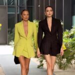 Sofia Nikitchuk Instagram - Rock it ❤️‍🔥 in @nikiso_brand suits with @anna___chybisova Discover our limited collection in @mo_jumeira hotel on the first floor ❤️ Makeup @letsmakeupwithanna