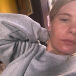 Sofie Linde Instagram – Selfie Sofie i selfie rullen 📸 Jeg håber at alle er landet godt i hverdagen igen 😘