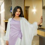 Soheir Salah Instagram – الصور من ايام البصرة و الكركيعان💜🤍
اللبسة من تصميم وتنفيذ الشاطرة @des_pierress