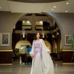 Soheir Salah Instagram – الصور من ايام البصرة و الكركيعان💜🤍
اللبسة من تصميم وتنفيذ الشاطرة @des_pierress