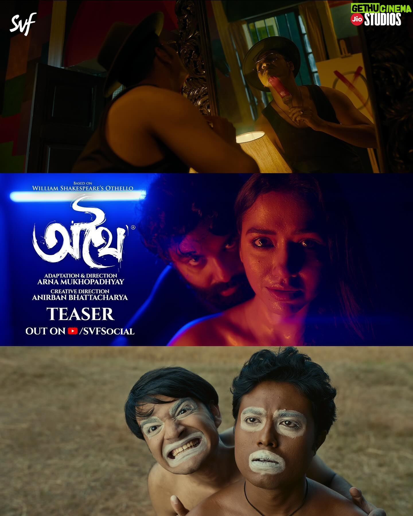 Sohini Sarkar Instagram - The frames of অথৈ 🔥 Official Teaser of #Athhoi out now : Link in bio | Film directed by @arna_mukhopadhyay, creative director @anirbanbhattacharyaofficial. ১৪ই জুন, আসছে অথৈ! @sohinisarkar01 @arpan_avi_ghoshal @duttamimi007 @roy_ditipriya @haldar.soumik.isc @amitseieka @subhadeep_b_guha @officialjiostudios #SVF