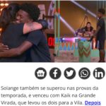 Solange Gomes Instagram - A @ilharecord tem um lugar especial em minhas lembranças profissionais. Superação! A melhor palavra para definir minha trajetória e desfecho. É inexplicável o sabor da vitória. Quase um ano se passou e só desfruto de bons momentos adquiridos em meus realities. #tbt #recordtv #ilharecord