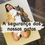Solange Gomes Instagram - Não existe nada melhor do que ter os nossos bichinhos e nossas crianças em total segurança, não é mesmo? Pensando nos meu gatinhos, eu pude contar com a turma do @mundodasredes.rj e agora o Eros, Snow e o Benji podem circular com tranquilidade por todos os ambientes da casa. #pet #segurança #gato #catsofinstagram