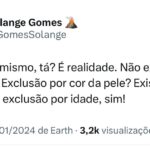 Solange Gomes Instagram – Cada um com a sua dor, depois de viver anos excluída por ser sex symbol, agora, pela idade. Alguém mais aqui?