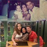 Solange Gomes Instagram – A gente não mudou tanto assim, né? Na primeira foto, dia do batizado da @stephaniegomees com o padrinho @davidpixbet em 2001 e na segunda encontro para falar dos bafos do reality @agrandeconquista 
Detalhe para a mãozinha da Stephanie 😌🥹😀