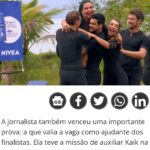 Solange Gomes Instagram - A @ilharecord tem um lugar especial em minhas lembranças profissionais. Superação! A melhor palavra para definir minha trajetória e desfecho. É inexplicável o sabor da vitória. Quase um ano se passou e só desfruto de bons momentos adquiridos em meus realities. #tbt #recordtv #ilharecord
