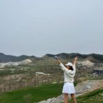 Son Dam-bi Instagram - 완벽한 라운딩⛳️ 진짜 너무 재밌다 골프🏌🏻‍♀️🏌🏻‍♀️