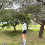 Son Dam-bi Instagram - 자상한 남편 덕분에 행복한 라운딩🏌🏻‍♀️⛳️ 수잔 언니 너무 땡큐😘😘 @misspark130