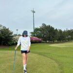 Son Dam-bi Instagram - 자상한 남편 덕분에 행복한 라운딩🏌🏻‍♀️⛳️ 수잔 언니 너무 땡큐😘😘 @misspark130