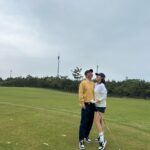 Son Dam-bi Instagram - 자상한 남편 덕분에 행복한 라운딩🏌🏻‍♀️⛳️ 수잔 언니 너무 땡큐😘😘 @misspark130