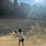Son Dam-bi Instagram - 아침에는 아직 춥지만 봄 라운딩 시작합니다🌸🏌🏻‍♀️⛳️