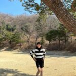 Son Dam-bi Instagram - 아침에는 아직 춥지만 봄 라운딩 시작합니다🌸🏌🏻‍♀️⛳️