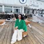 Sonal Chauhan Instagram - Better late …. 🍀🧿🍊 Haha which picture would you choose as the 1st picture? . . . . . . . . . . . . . #sonalchauhan #sonalchauhantravels #love #courchevel #bagatellecourchevel