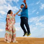 Sonal Kaushal Instagram - Day 1 at Dubai ~ Desert Safari with @arabianexpeditiondubai. Creating memories ❤️ PS: I wish, for every wife, handling husbands was as easy as the first picture 😂😂😂 #dubai #dubai2023 #familyholiday