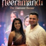 Sonal Kaushal Instagram - Heeramandi 💎 The diamond of @netflix_in I have to say, The way I’ve seen @asliutkarsh putting his heart and soul to this project is tremendous! I am a proud wife ❤️ Congratulations to the whole team @bhansaliproductions for producing this masterpiece 🙌 Saree by @abhisheksharmastudio #heeramandi #netflix #heeramandionnetflix