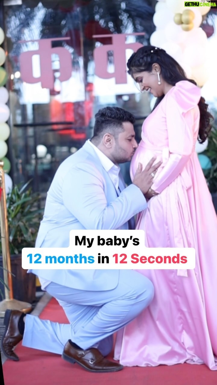 Sonal Kaushal Instagram - 12 months in 12 seconds ❤️ Also, love this song from Chamkila! You are sounding so good @jeemainyashika #baby #babygirl #12months12pictures