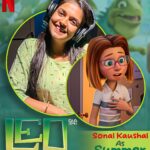 Sonal Kaushal Instagram - Did you watch Leo on @netflix_in? If yes, to Motormouth wala dialogue kis kisne notice kiya? Yes, I dubbed for Leo in the movie and she was actually called Motormouth in a Hindi dialogue 😍 Thanks to @heisdashin for this wonderful idea! @aradhanastudios PC @artist.herry #themotormouth #hindidub