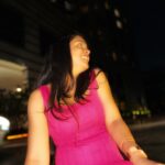Sonal Kaushal Instagram – Blurry nights in pink spirits 🩷 🎀

Dress @urbanic_in 
📸 @asliutkarsh