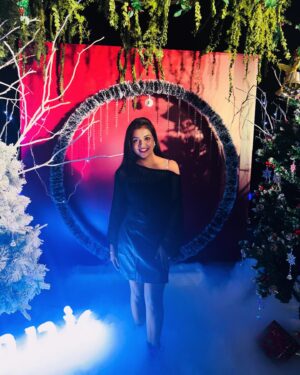 Sonal Kaushal Instagram - Last night for Urbanic Christmas Soirée 🌲🎅 
Outfit by @urbanic_in 
Bag @aldo_shoes